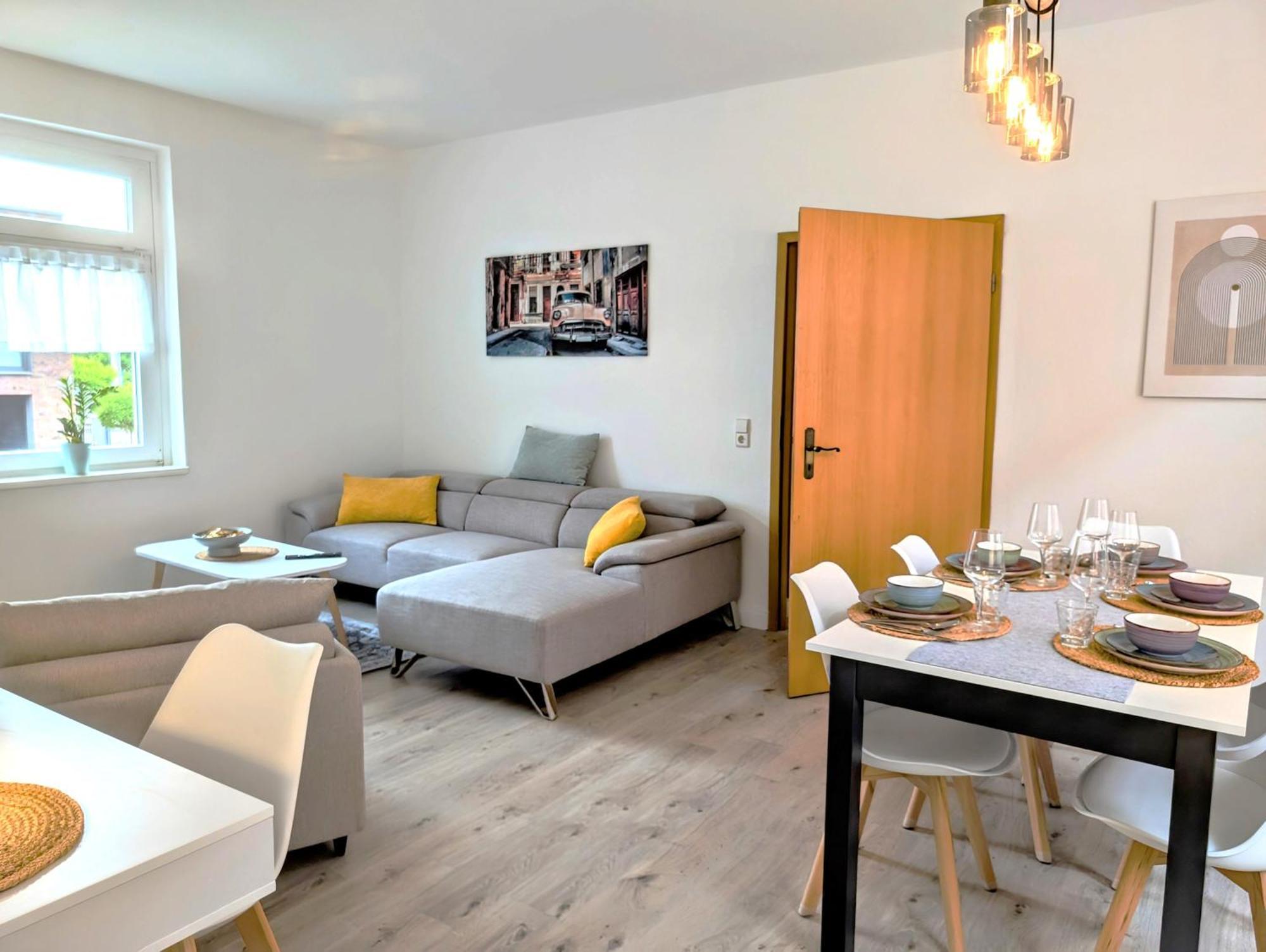 Casa Apartment Modern Vintage Flexibilitaet Pur- Perfektes Apartment Fuer Familien Und Geschaeftsreisende 5 Schlafplaetze, Vollausstattung, Amazon Prime & Parkplatz Inklusive Magdeburg Dış mekan fotoğraf