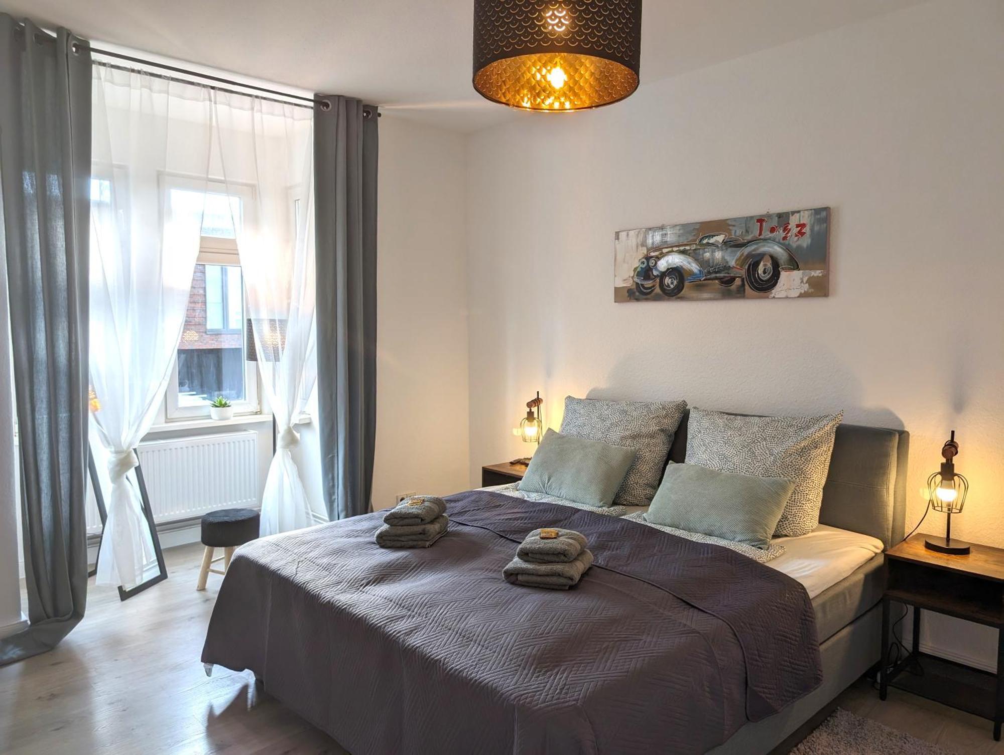 Casa Apartment Modern Vintage Flexibilitaet Pur- Perfektes Apartment Fuer Familien Und Geschaeftsreisende 5 Schlafplaetze, Vollausstattung, Amazon Prime & Parkplatz Inklusive Magdeburg Dış mekan fotoğraf